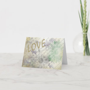 Love Never Fails Wedding Thank You