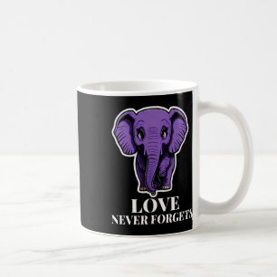 Love Never Forgets Elephant For Woman Heimerheimer Coffee Mug