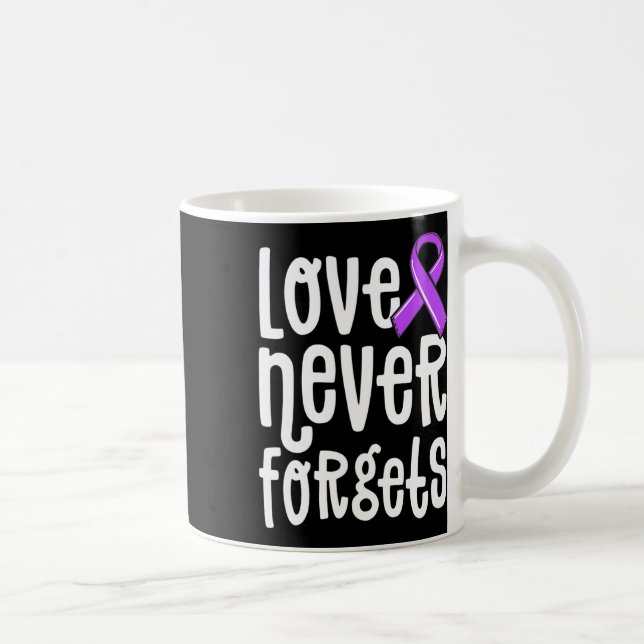 Love Never Forgets Memories Problem Heimerheimer E Coffee Mug (Right)