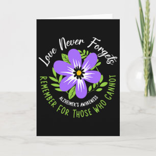 Love Never Forgets Remember For Those Who Cannot Card