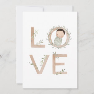 Love New Baby Card