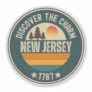  Love New Jersey - Cute NJ State Souvenir 