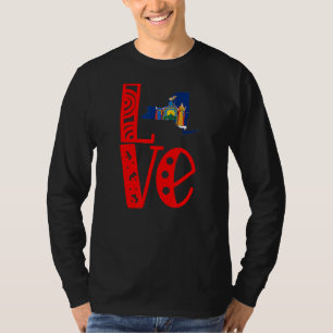 Love New York In Block Letters T-Shirt
