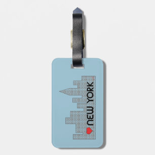 Love NEW YORK Luggage Tag