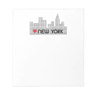 Love NEW YORK Notepad