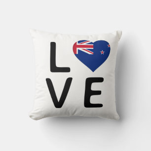 Love - New Zealand Flag Cushion