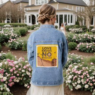 love no denim jacket