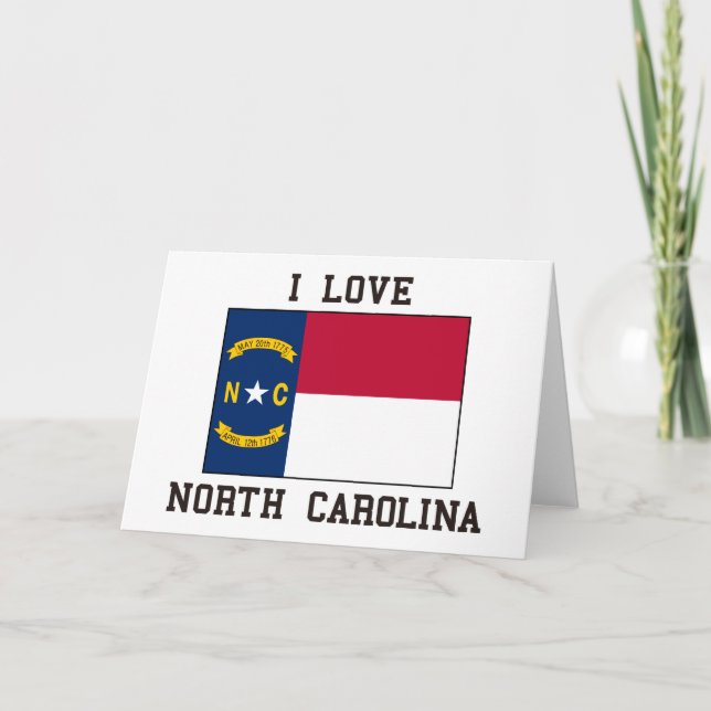 Love North Carolina Card (Front)