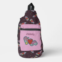 Love Note: Doodle Heart Music Lovers Name Pink