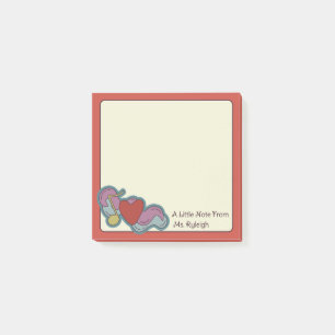 Love Note: Doodles for Music Lovers Red Post-it Notes