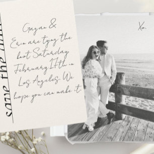 Love Note Save the Date  Invitation