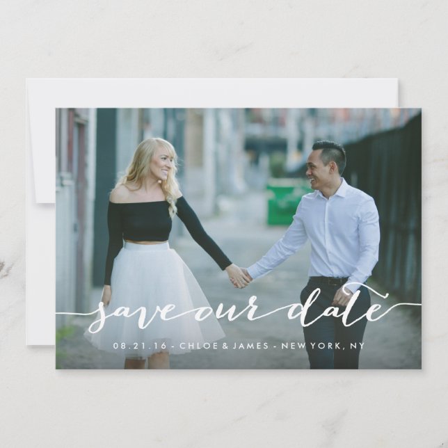 Love Note Save the Date Overlay (Front)