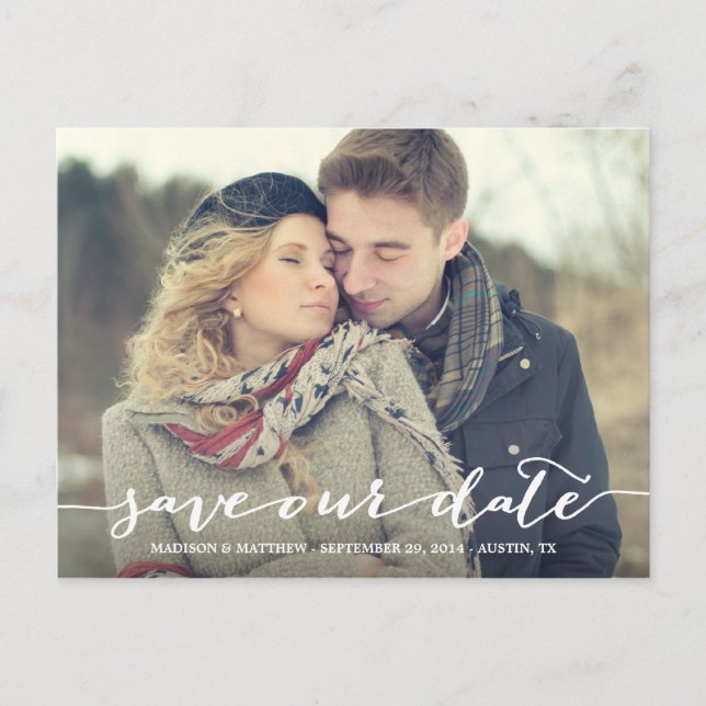 Love Note | Save the Date Postcard (Front)