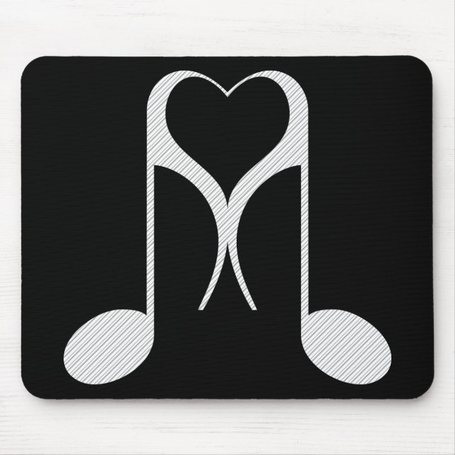 love notes : 8th note : mouse pad (Front)