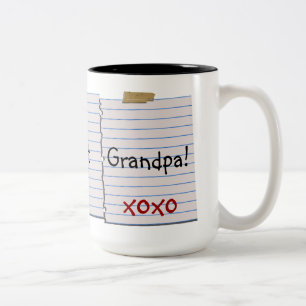 Love Notes For Grandpa Mug