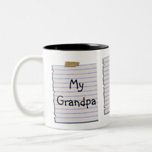 Love Notes For Grandpa Mug