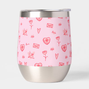 Love Notes & Sweet Treats Stemless Wine Tumbler
