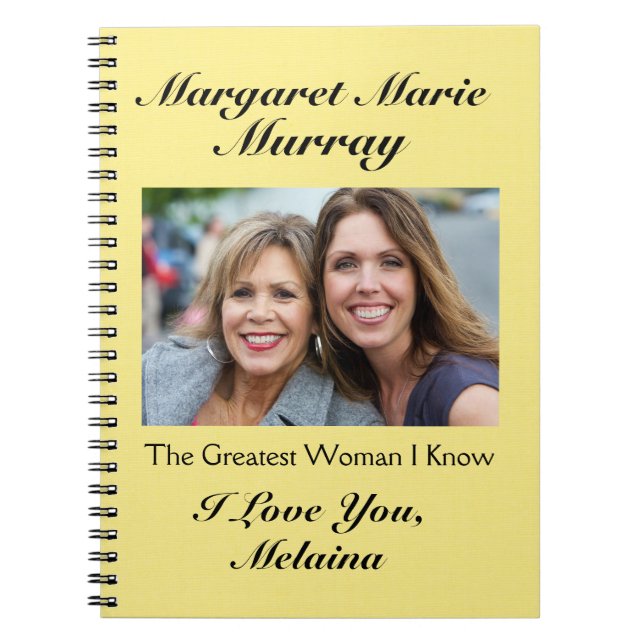 Love Notes to Mother / Grandmother / Wife - SRF Notebook (Front)