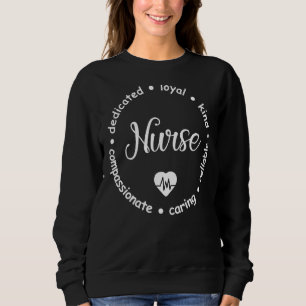 Love Nurse Life Stethoscope Funny Mother S Day Wom Sweatshirt