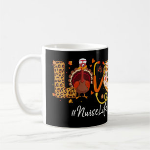 Love Nurse Nurse Life Christmas Flannel Love Nurs Coffee Mug