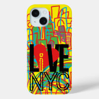 Love NYC Live In NYC iPhone Case
