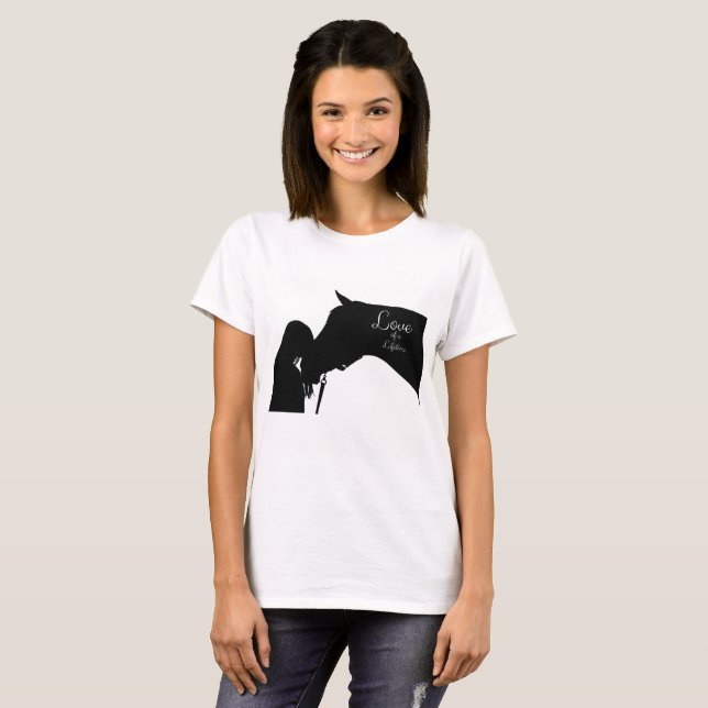 Love of a Lifetime Equestrian Horse shirt (Front Full)