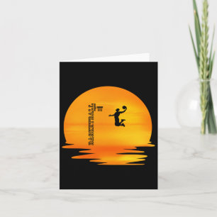 Love Of Basketball. Funny Gift For Gamer.  Card