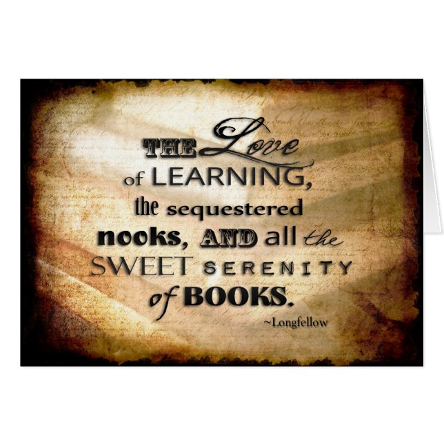 Love of Books (Front Horizontal)