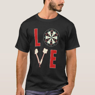 Love Of Darts As A Darter In Pub Sports T-Shirt