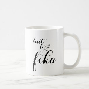 love of fika coffee mug