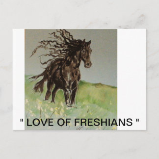 LOVE OF FRESHIANS POSTCARD
