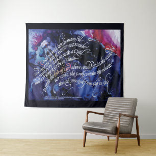 "Love of God" 80 in. x 68 in. Tapestry