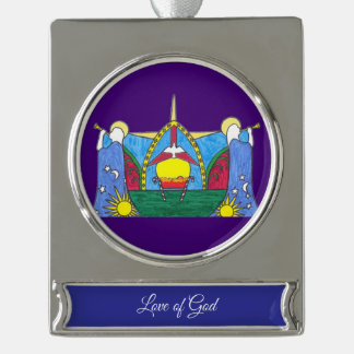 Love of God Banner Ornament