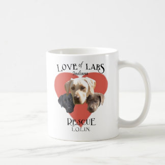Love of Labs, Indiana Coffee Mug