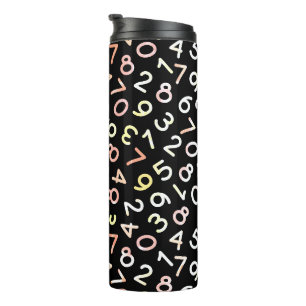 LOVE OF NUMBERS THERMAL TUMBLER