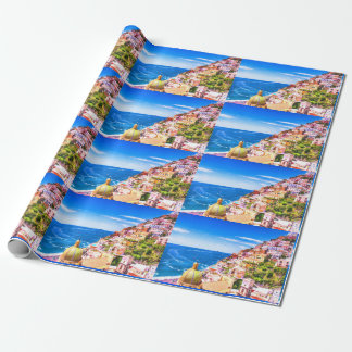 Love Of Positano Italy Wrapping Paper