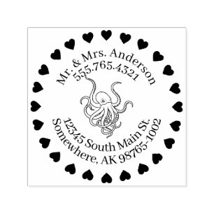 Love of the Sea, Personal Contact Self-inking Stamp