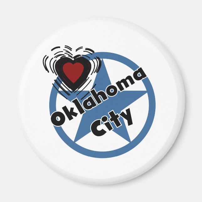 Love Oklahoma City Magnet (Front)