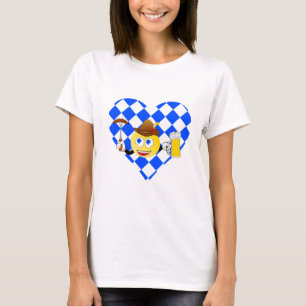 love oktoberfest emoji T-Shirt