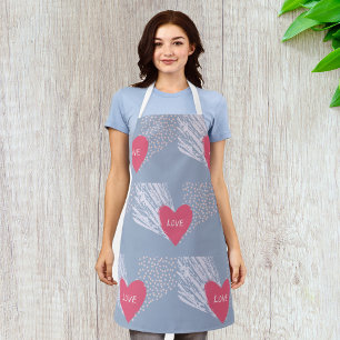 Love On A Heart Apron