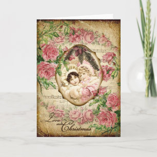 Love on Christmas Holiday Card