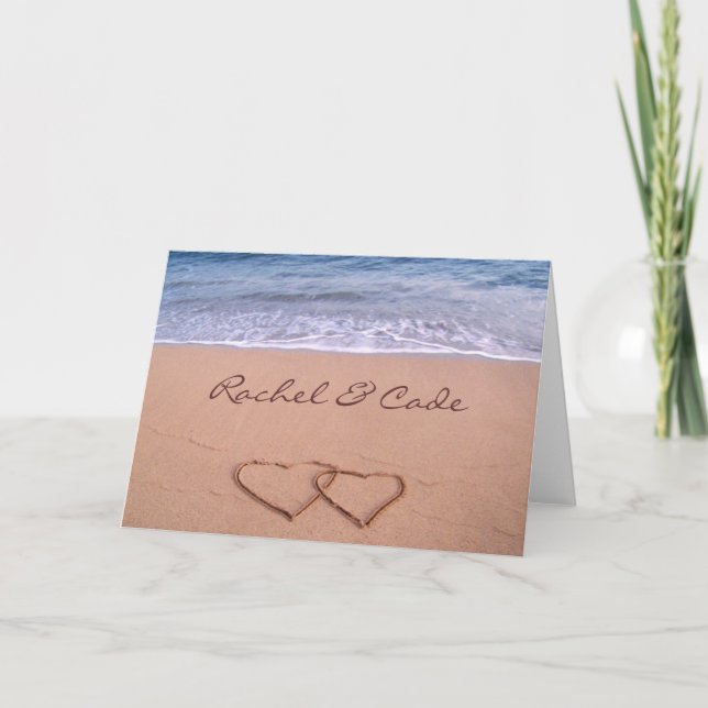Love on the Beach Card (Front)