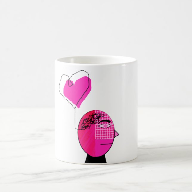 Love on the Mind Coffee Mug (Center)