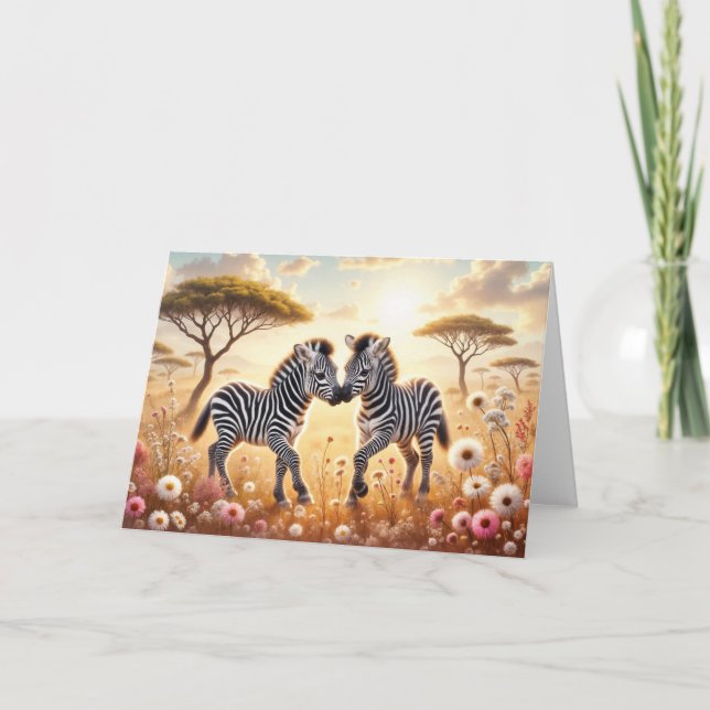 Love on the Savannah Card (Front)