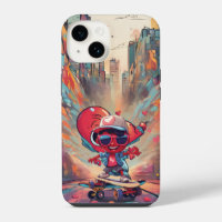 Love on Wheels – Cool Skateboarding Heart Design |