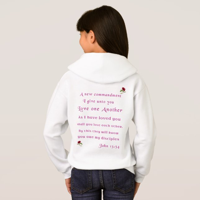 Love one another as I have loved you 2 sided (Back Full)