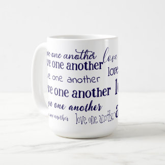 Love one another coffee mug