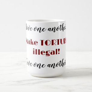 Love one another  coffee mug