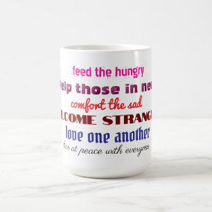 Love one another  coffee mug