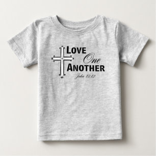 Love One Another Cross Toddler Tee